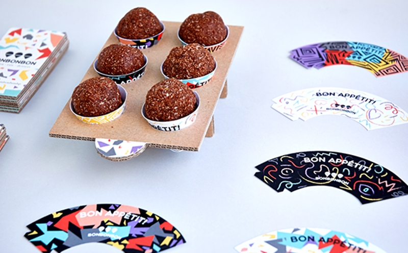 食品椰子球巧克力包裝設計-石特設計，杭州包裝設計專家