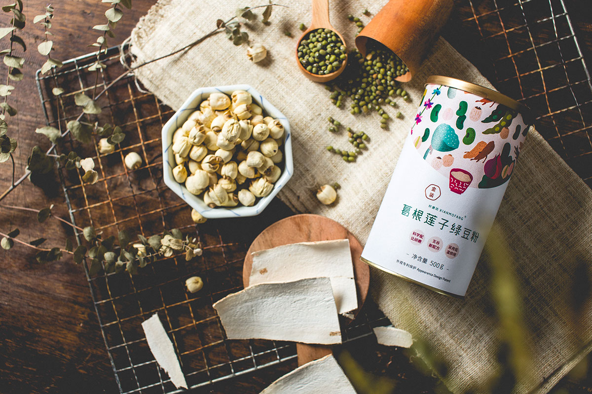 五谷粉包裝設計