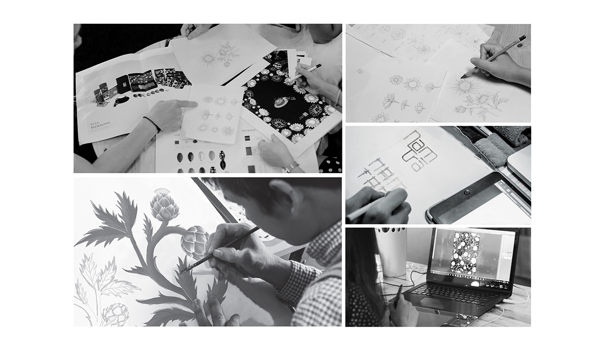 花茶包裝插畫(huà)設(shè)計(jì)