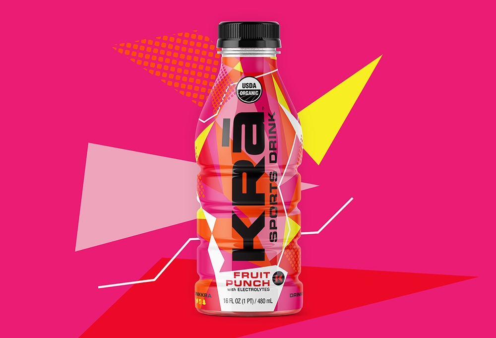 運動飲料包裝設計-用激情燃燒夢想