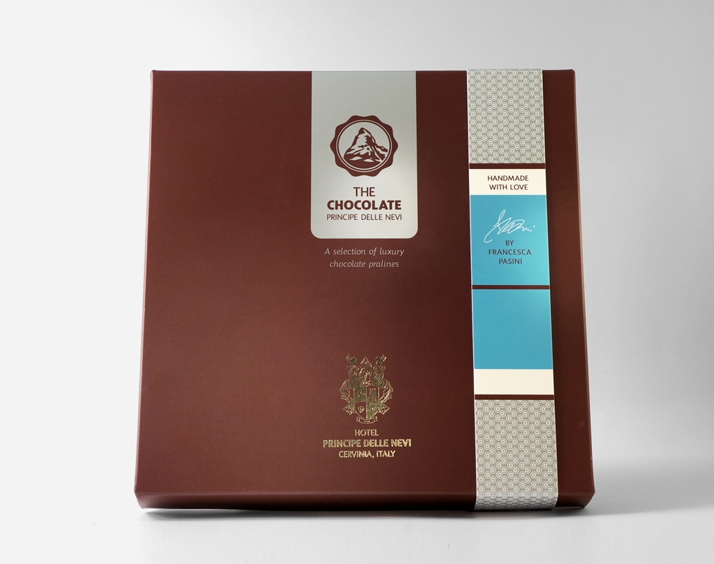 意大利豪華巧克力品牌包裝設計，專為酒店而定制