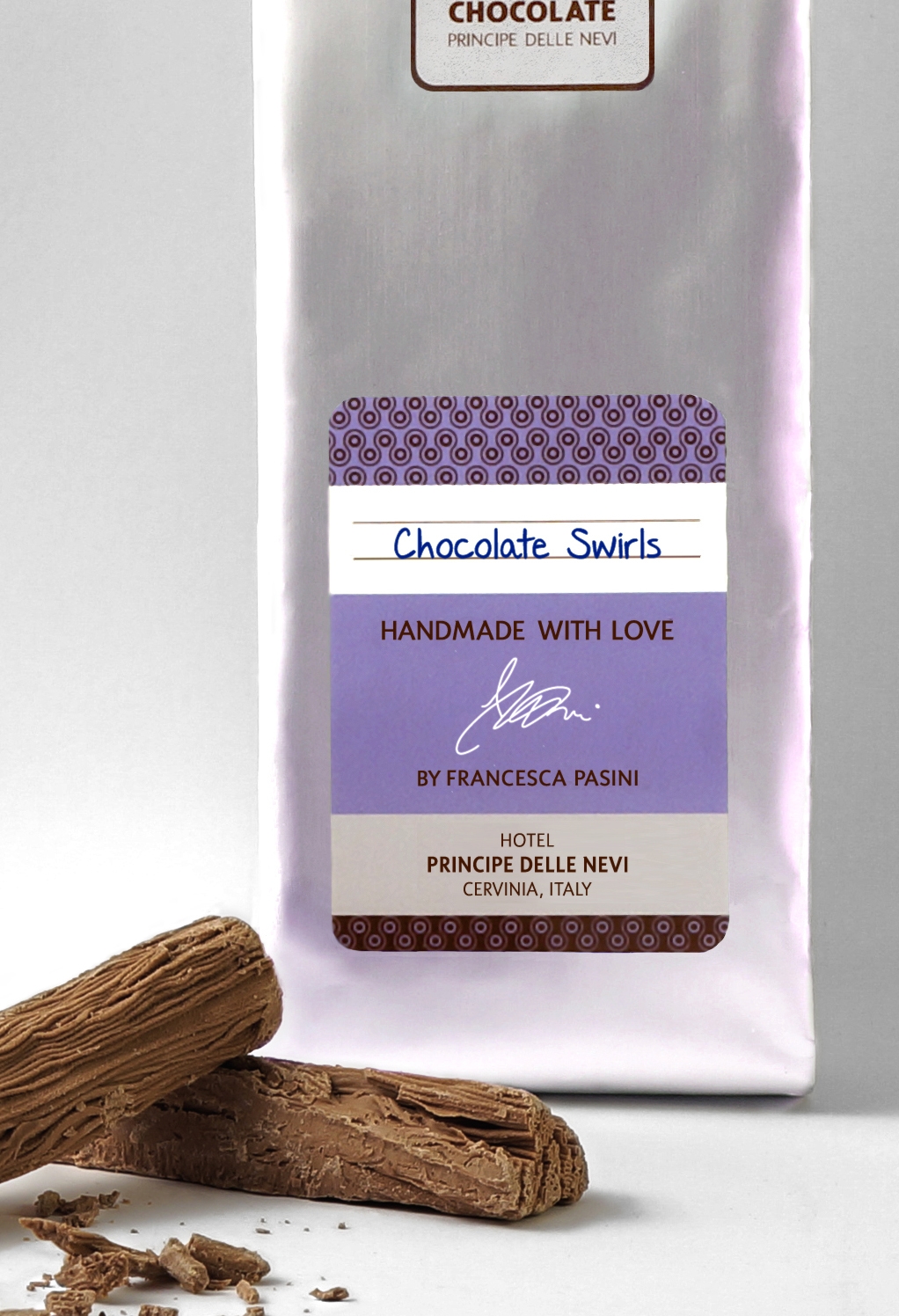 意大利豪華巧克力品牌包裝設計，專為酒店而定制