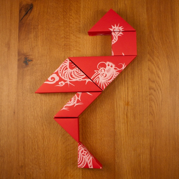 春節(jié)禮品盒包裝設(shè)計(jì)，新年七巧板的妙用