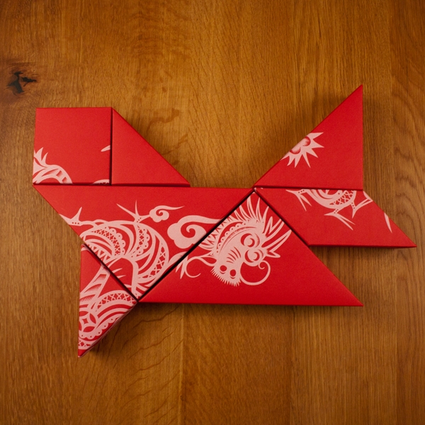 春節(jié)禮品盒包裝設(shè)計(jì)，新年七巧板的妙用