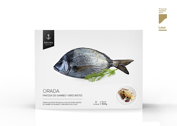 新鮮餐飲食材，冷凍海鮮食品包裝設計