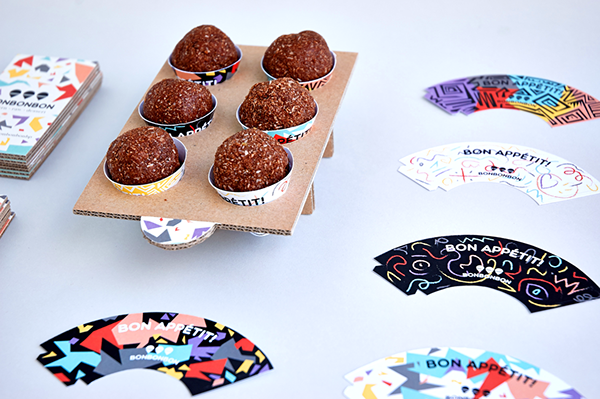 春季野餐食品椰子球巧克力包裝設計-石特設計，杭州包裝設計專家