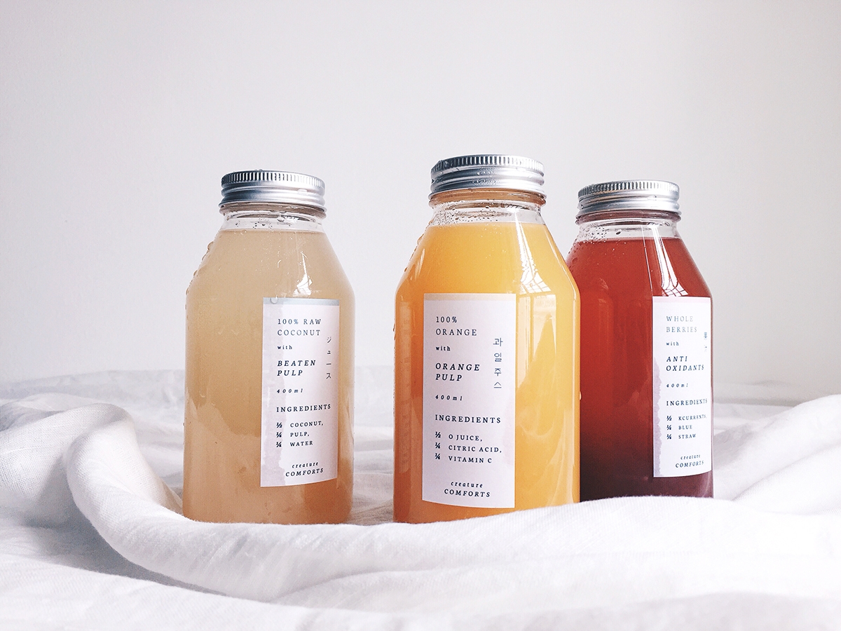 概念化早餐，面包與餅干食品飲料包裝設計