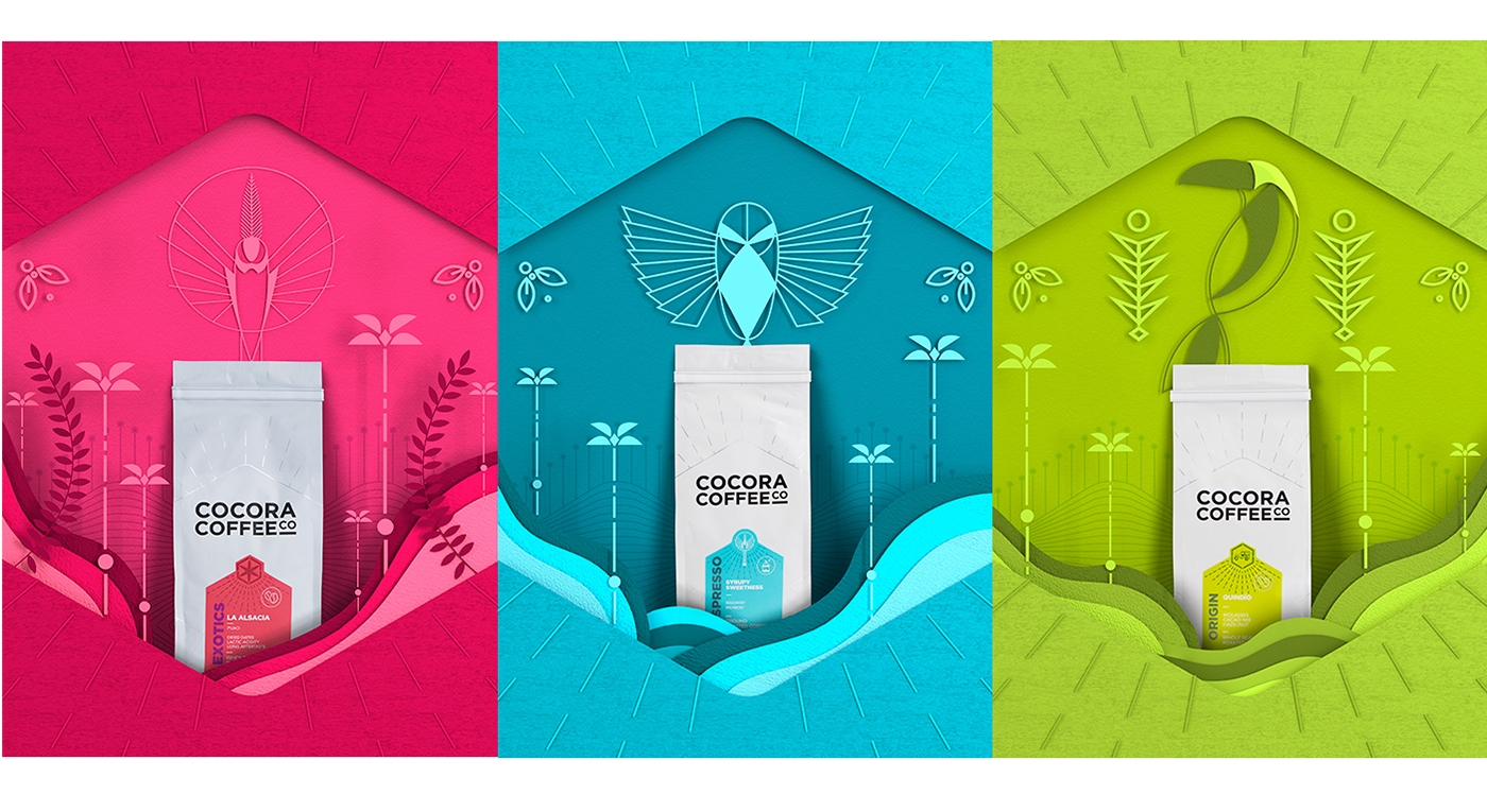 為一個咖啡杯，一個街角咖啡店，做整體的品牌包裝設計