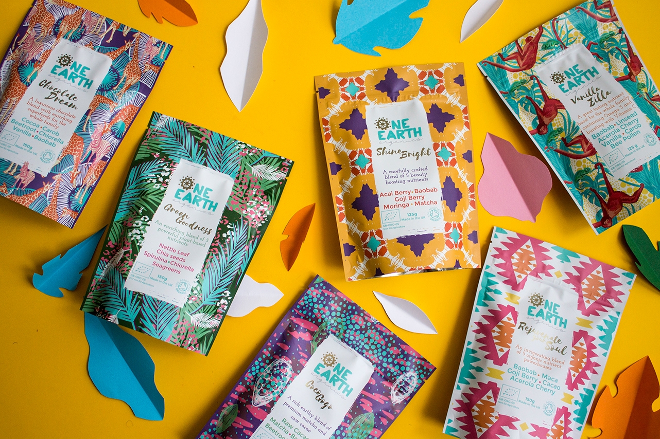 有機(jī)超級食品品牌包裝設(shè)計