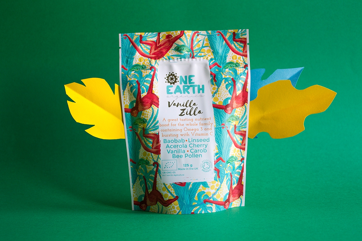 有機(jī)超級食品品牌包裝設(shè)計