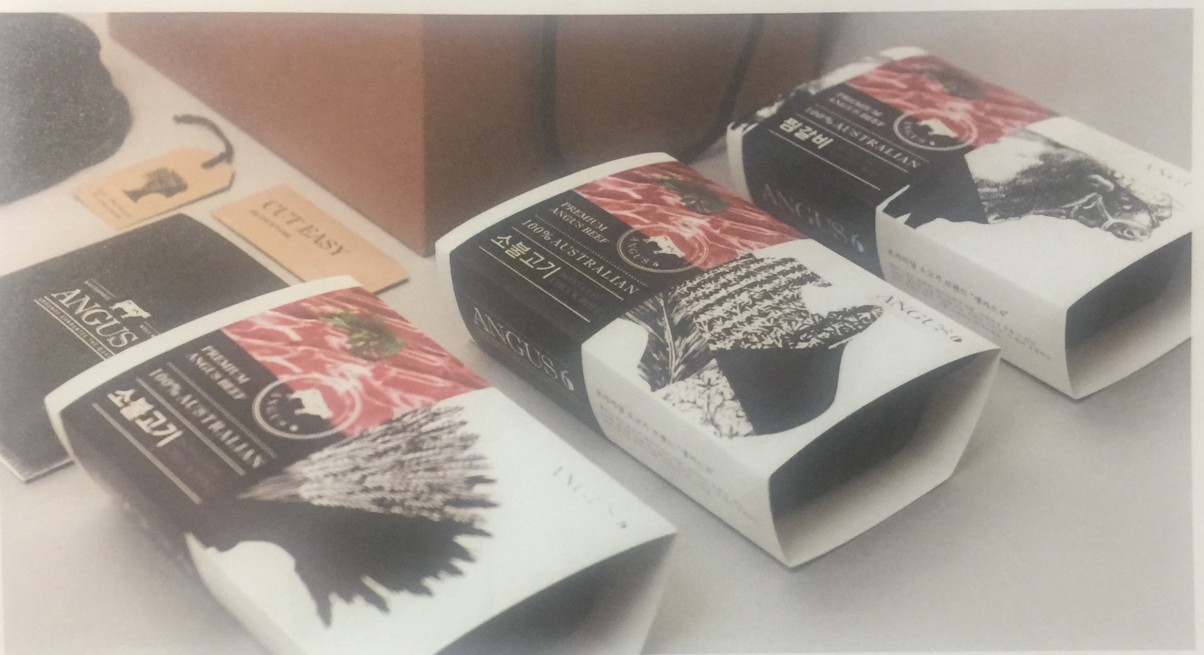 體現(xiàn)品牌高端、奢華的生鮮牛肉包裝設(shè)計(jì)