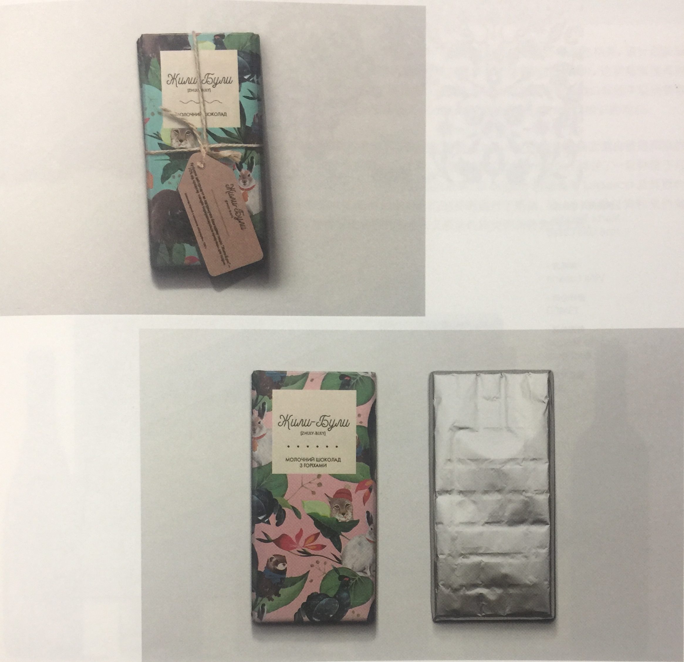 抵制非法獵殺動物、采集植物的行為-巧克力包裝設計