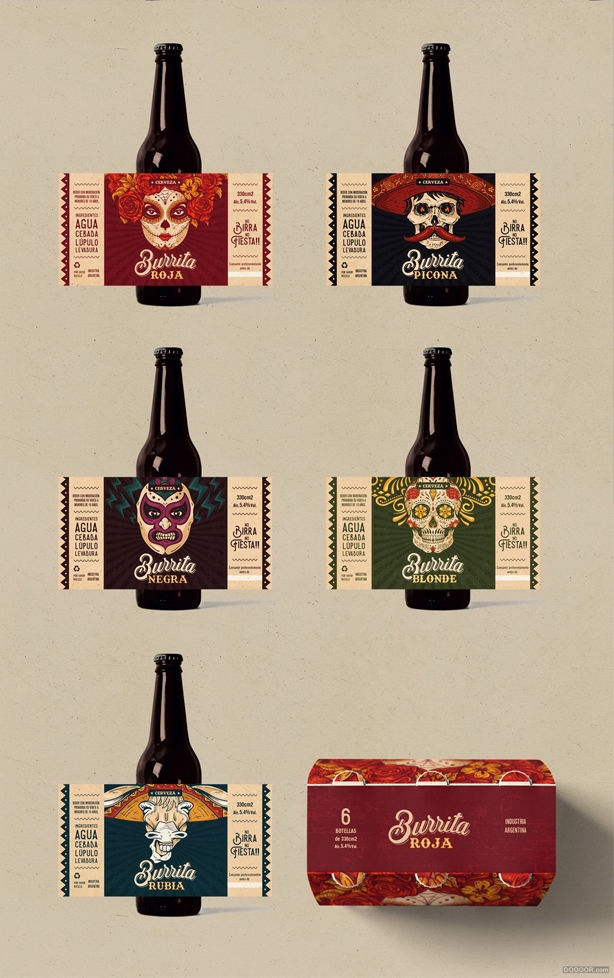 個性炫酷啤酒包裝，一起走進小丑的奇幻旅程！